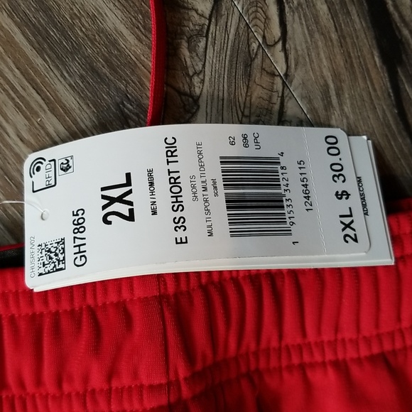 New Adidas Shorts, 2 xl - Picture 3 of 4